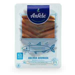 ANCHOA AHUMADA TARRINA 80 g.